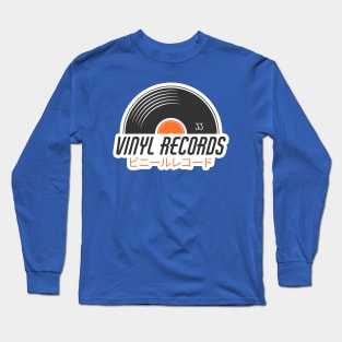 Vinyl Records Long Sleeve T-Shirt